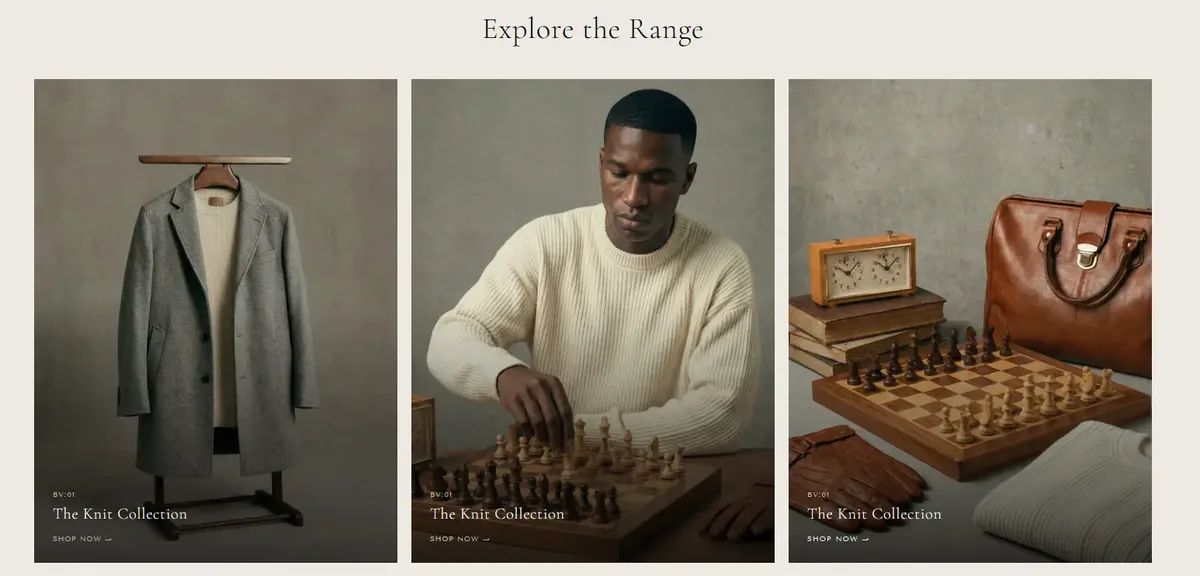 Boulevards collection page